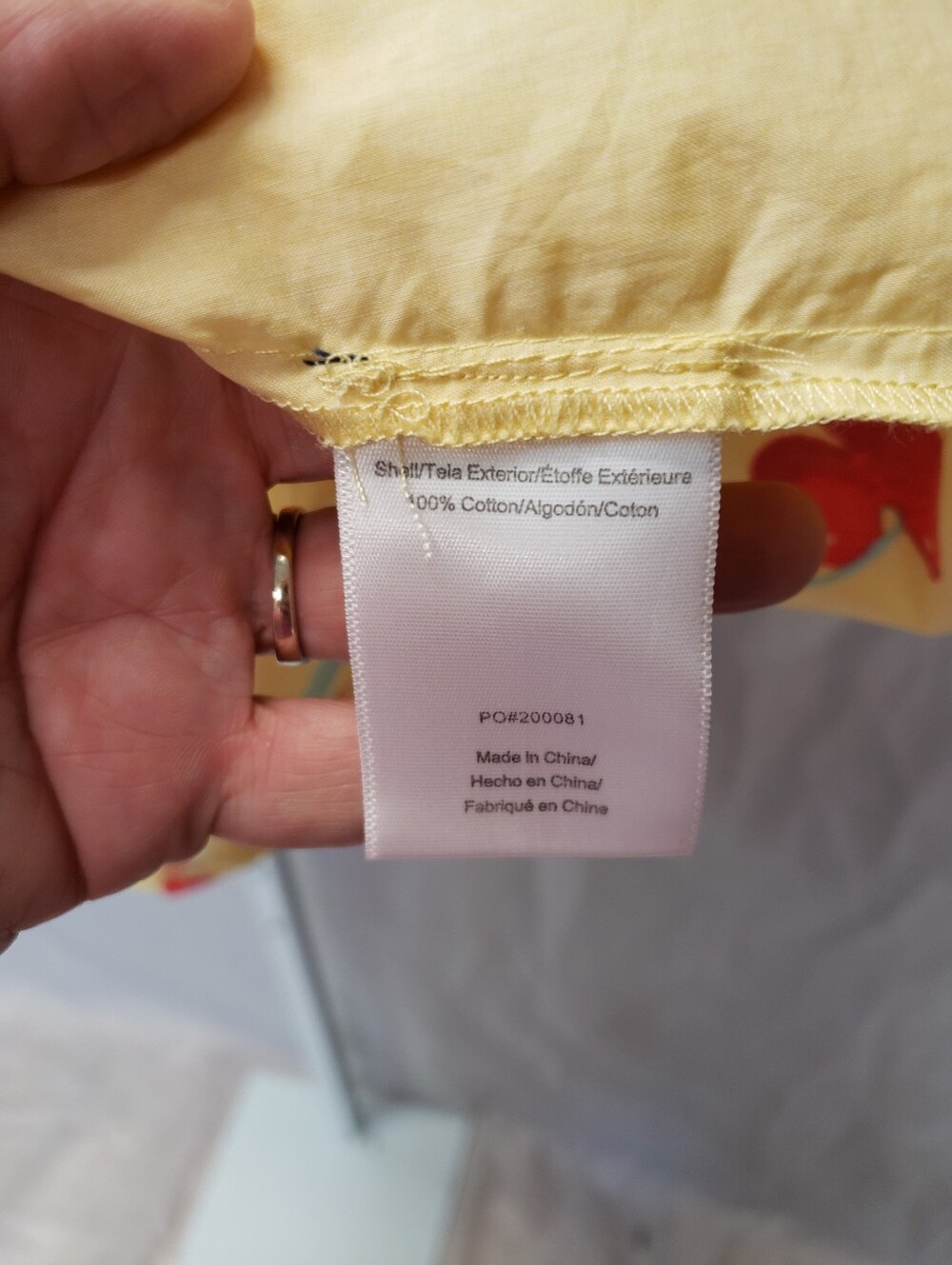 ModCloth Yellow Cherry Print Midi Skirt with Pockets Size Large - Picture 6 of 8